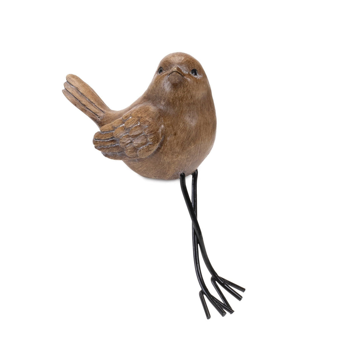 Melrose International Etched bird shelf sitter (set of 6)