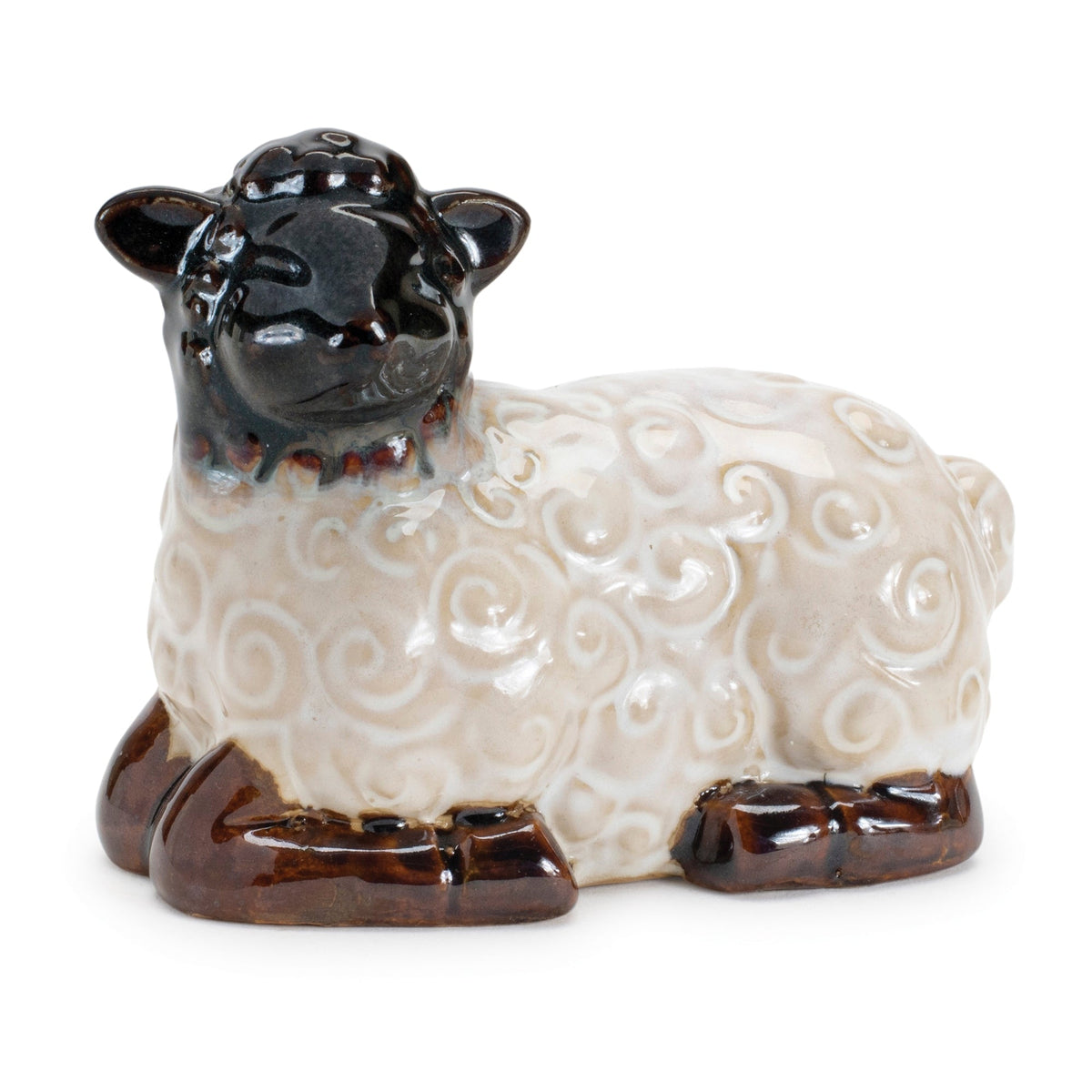 Melrose International Mini sheep figurine (set of 6) - view 2