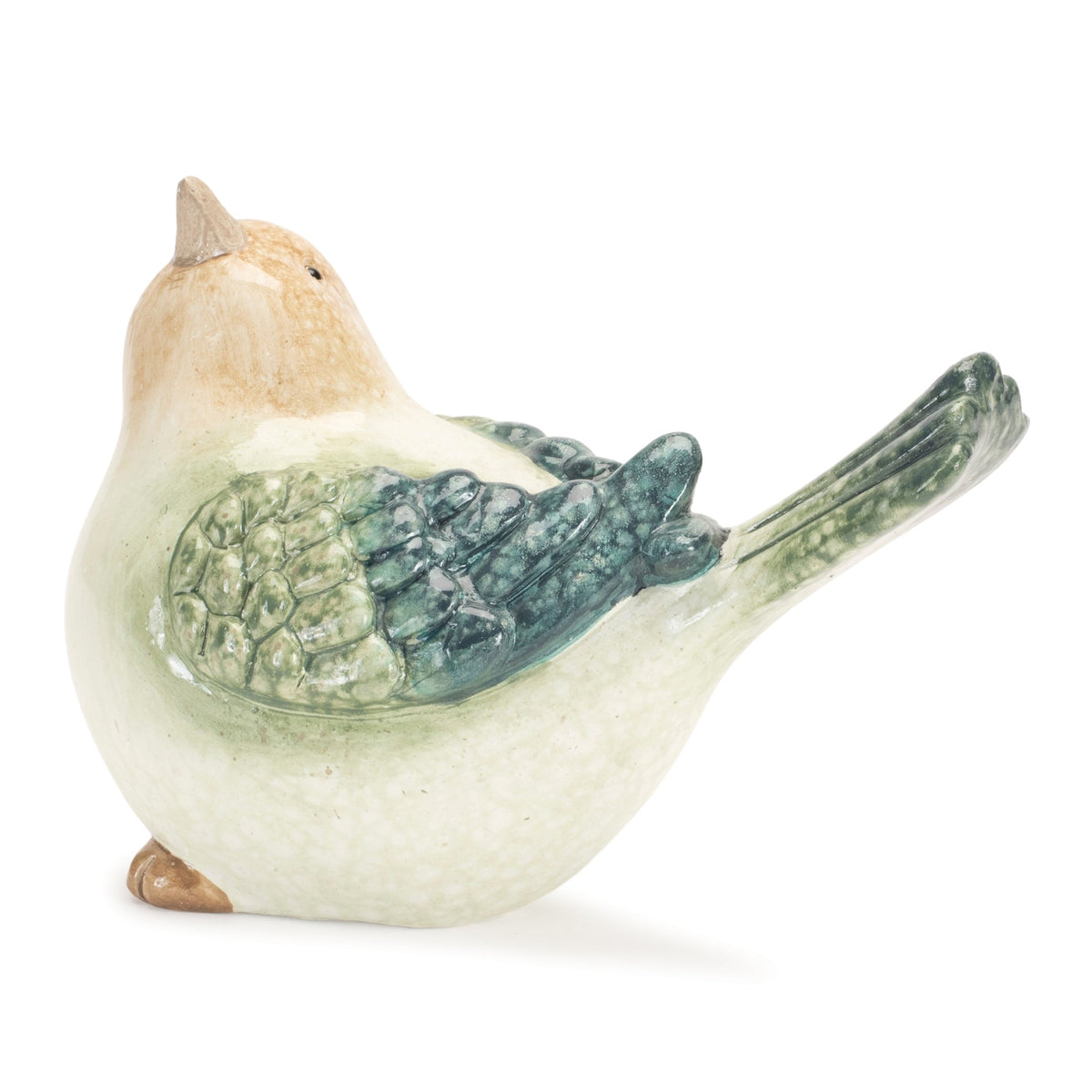 Melrose International Terra cotta bird figurine (set of 4) - view 2