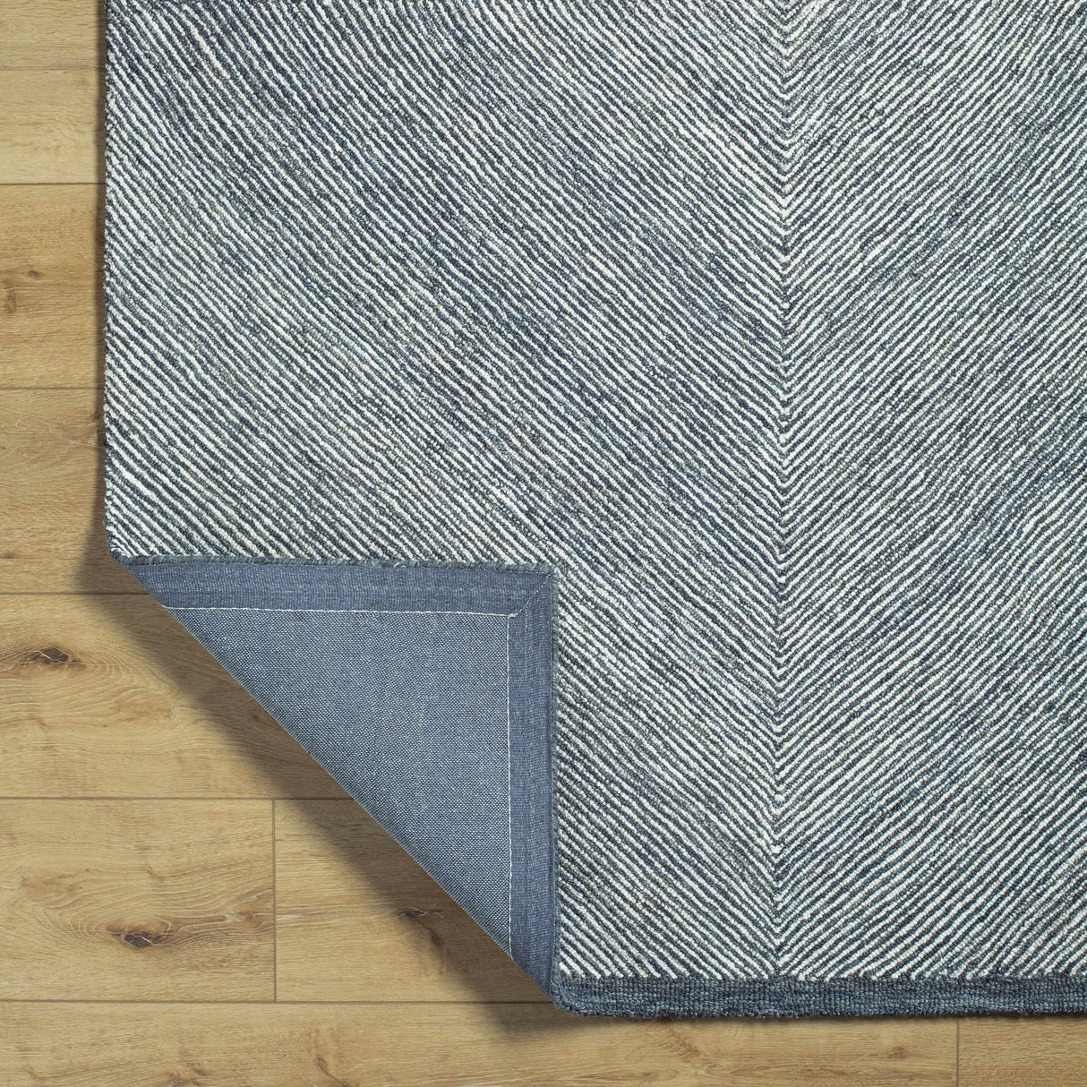 Wool Texture Area Rug - Clearance