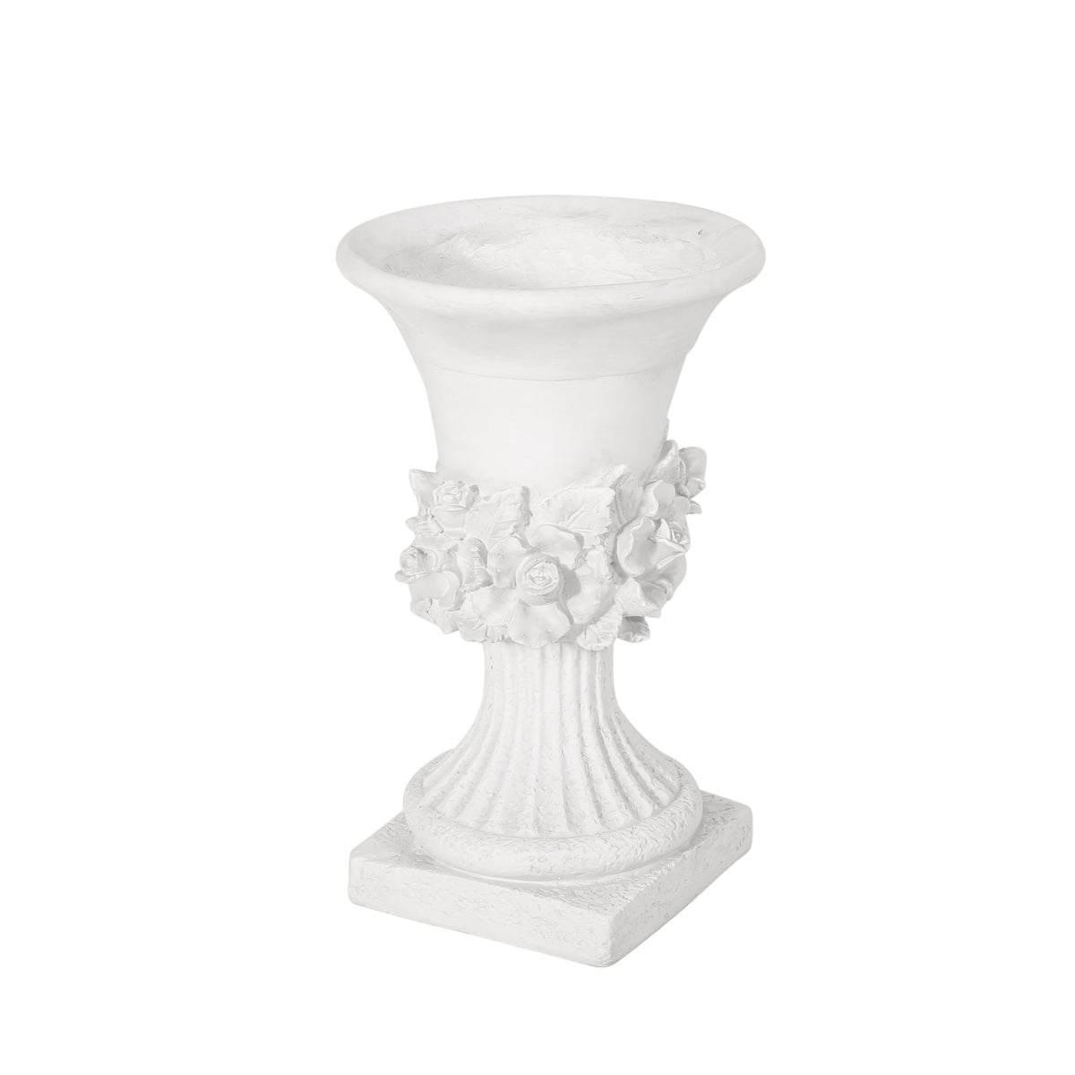 MGO Garden Urn Planter with Handmade Lightweight Concrete - view 7