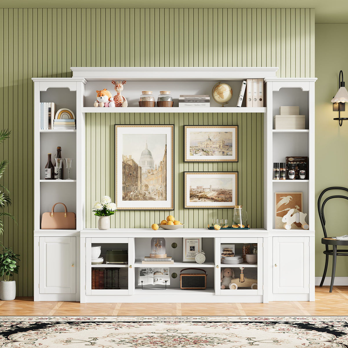 MRS All-In-One TV Stand with Bookcase for TVs Up To 65" - view 4