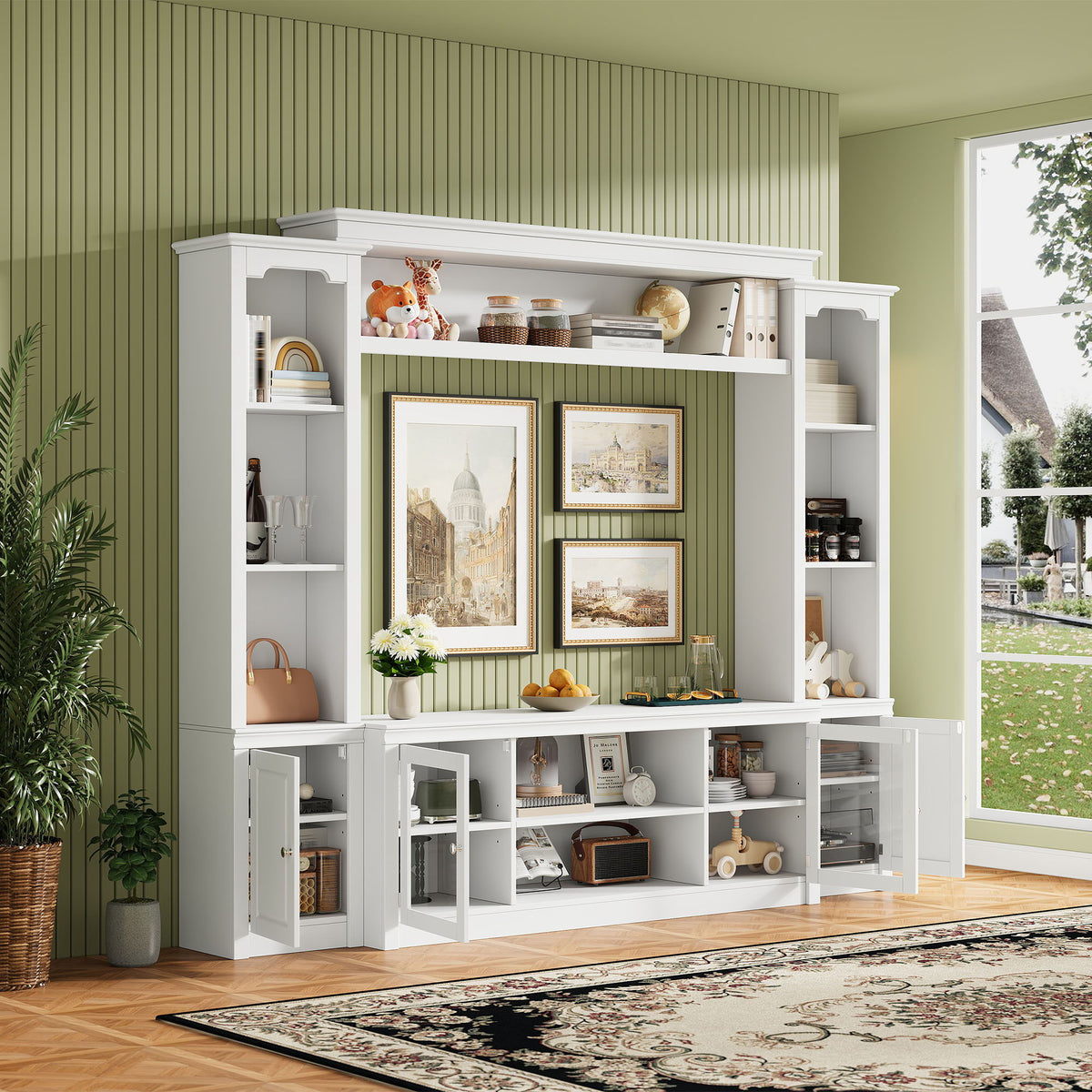 MRS All-In-One TV Stand with Bookcase for TVs Up To 65" - view 5