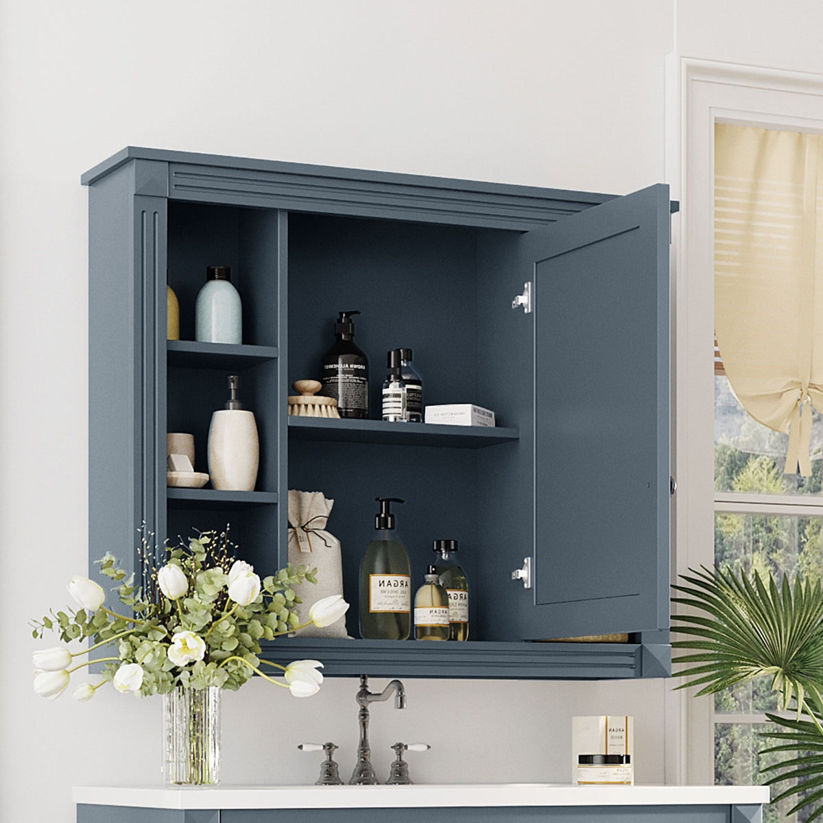 MRS Wall Mounted Bathroom Storage Cabinet with Mirror - view 3