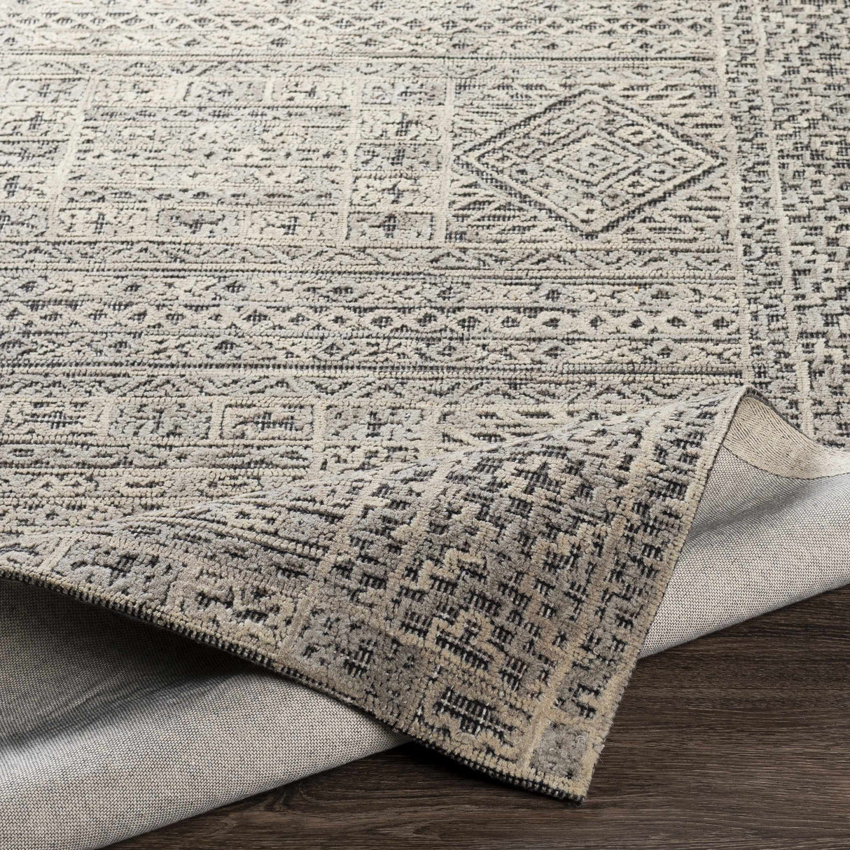Nairne Textured Wool Area Rug - Clearance