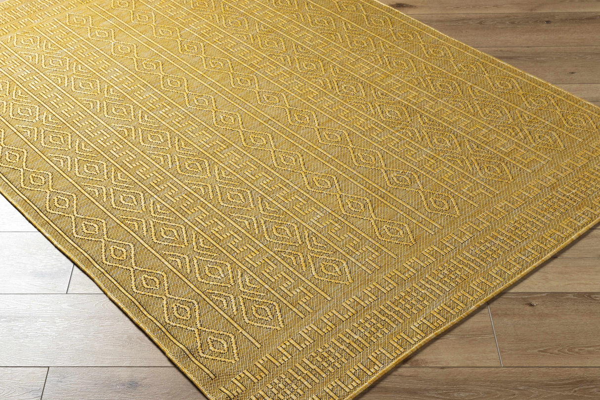 Nuela Mustard Area Rug - Clearance