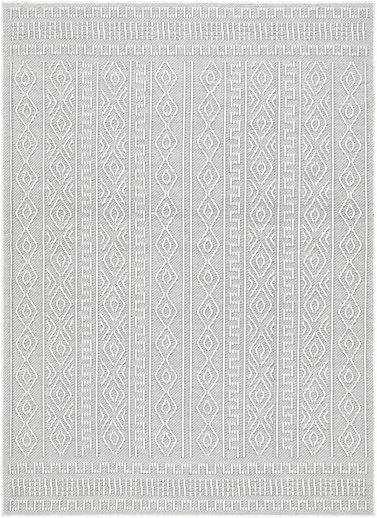 Nuela Light Gray Area Rug - Clearance