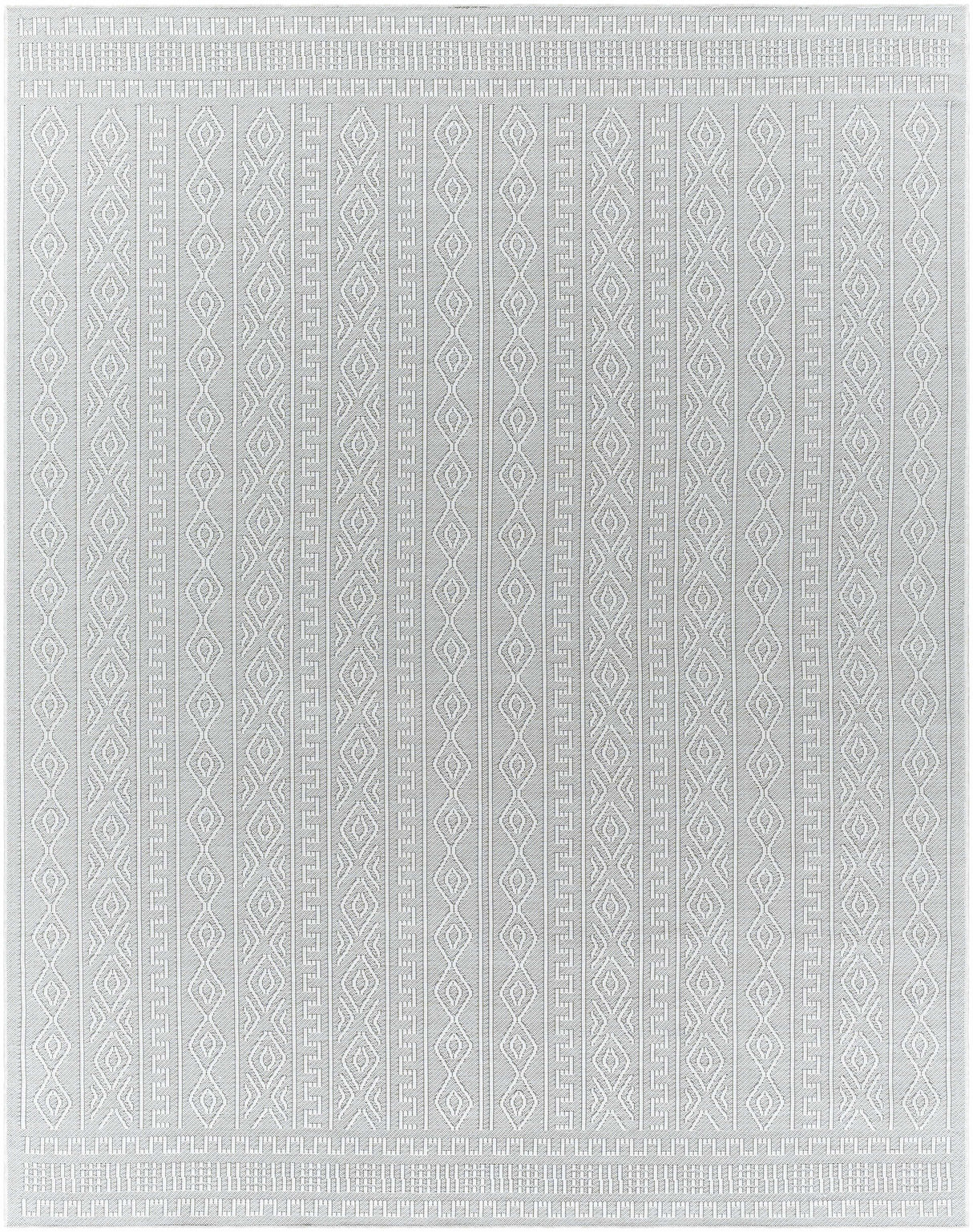 Nuela Light Gray Area Rug - Clearance