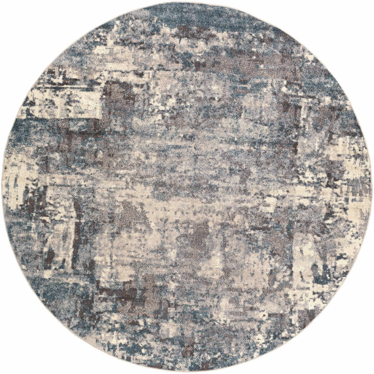 Netherfield Abstract Gray Rug