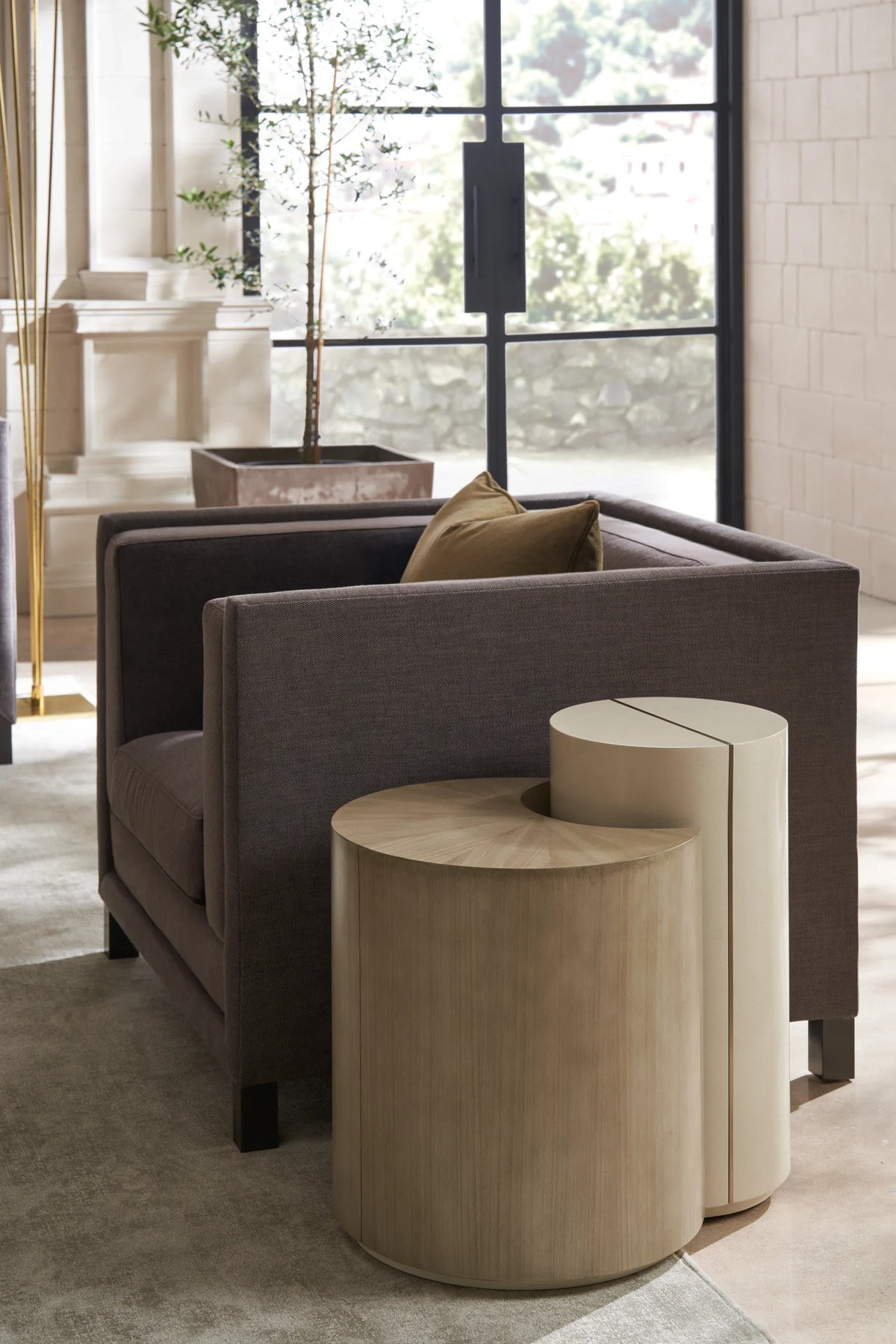 Tuxedo Accent Chair