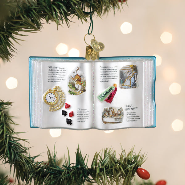 Old World Christmas Alice's Adventures In Wonderland Ornament