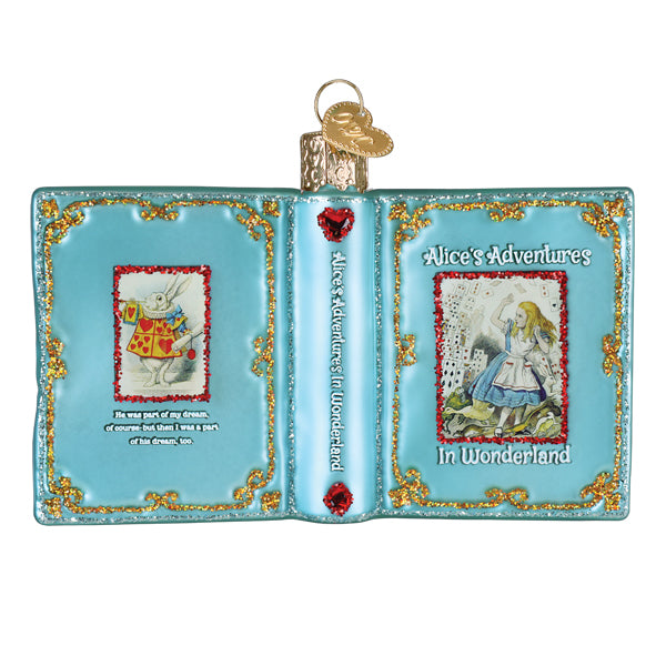 Old World Christmas Alice's Adventures In Wonderland Ornament - view 3