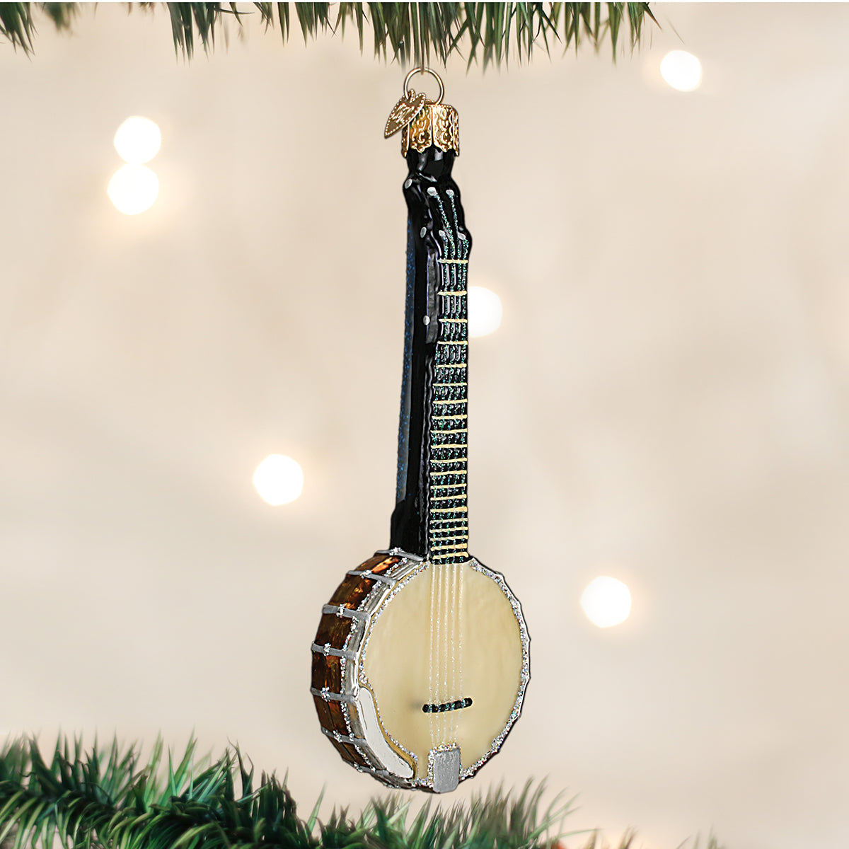 Old World Christmas Banjo Ornament