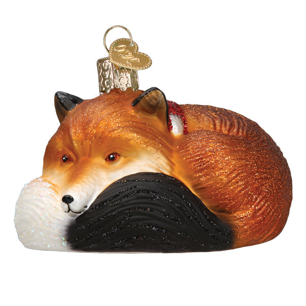 Old World Christmas Cozy Fox Ornament - view 5
