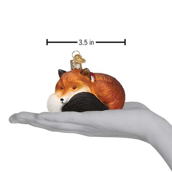 Old World Christmas Cozy Fox Ornament - view 6