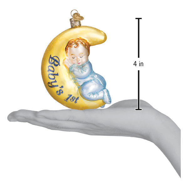 Old World Christmas Dreamtime Boy Ornament - view 5