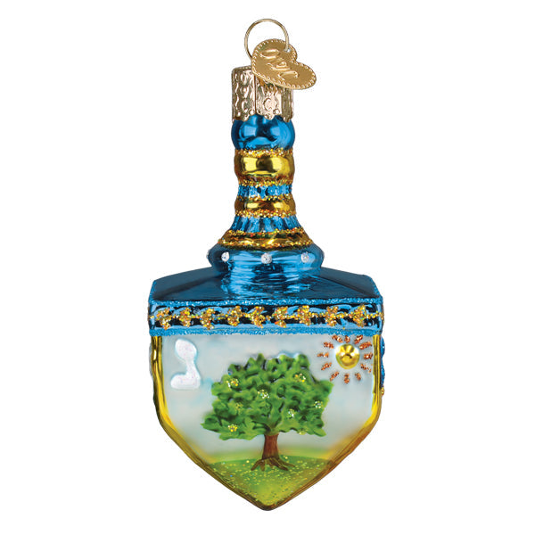 Old World Christmas Hanukkah Dreidel Ornament - view 4