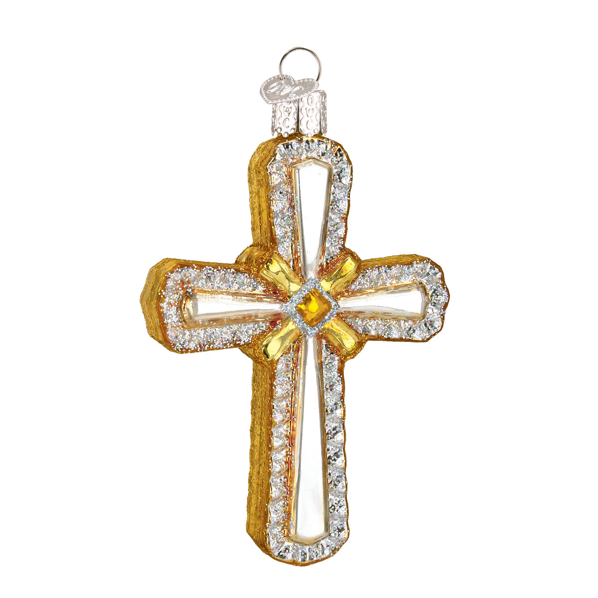 Old World Christmas Holy Cross Ornament - view 3