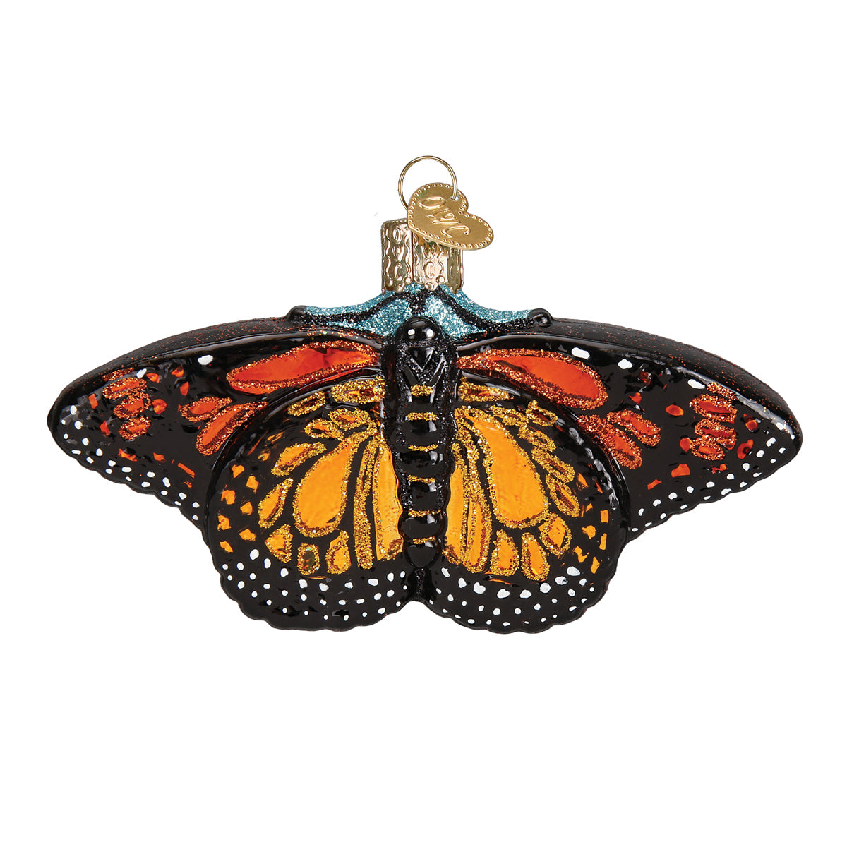 Old World Christmas Monarch Butterfly Ornament - view 3