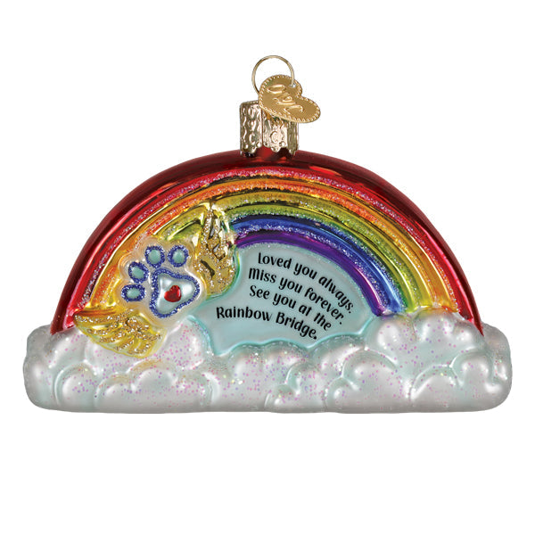 Old World Christmas Pawprints On My Heart Ornament - view 2