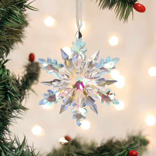 Old World Christmas Radiant Crystal Snowflake Ornament