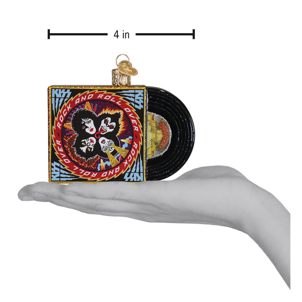 Old World Christmas Rock And Roll Over Album Ornament - view 5