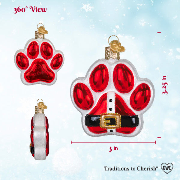Old World Christmas Santa Paws Ornament - view 6