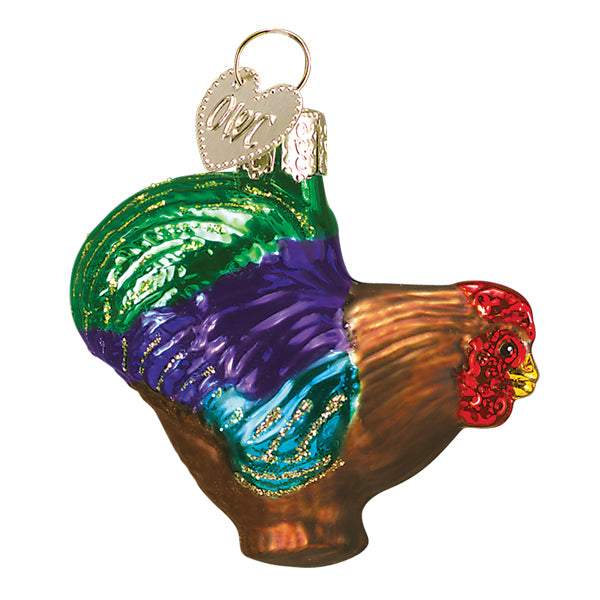 Old World Christmas Small Rooster Ornament - view 3