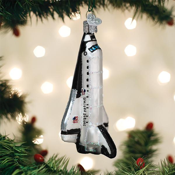 Old World Christmas Space Shuttle Ornament