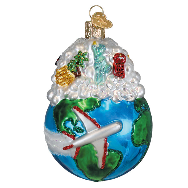 Old World Christmas World Traveler Ornament - view 3