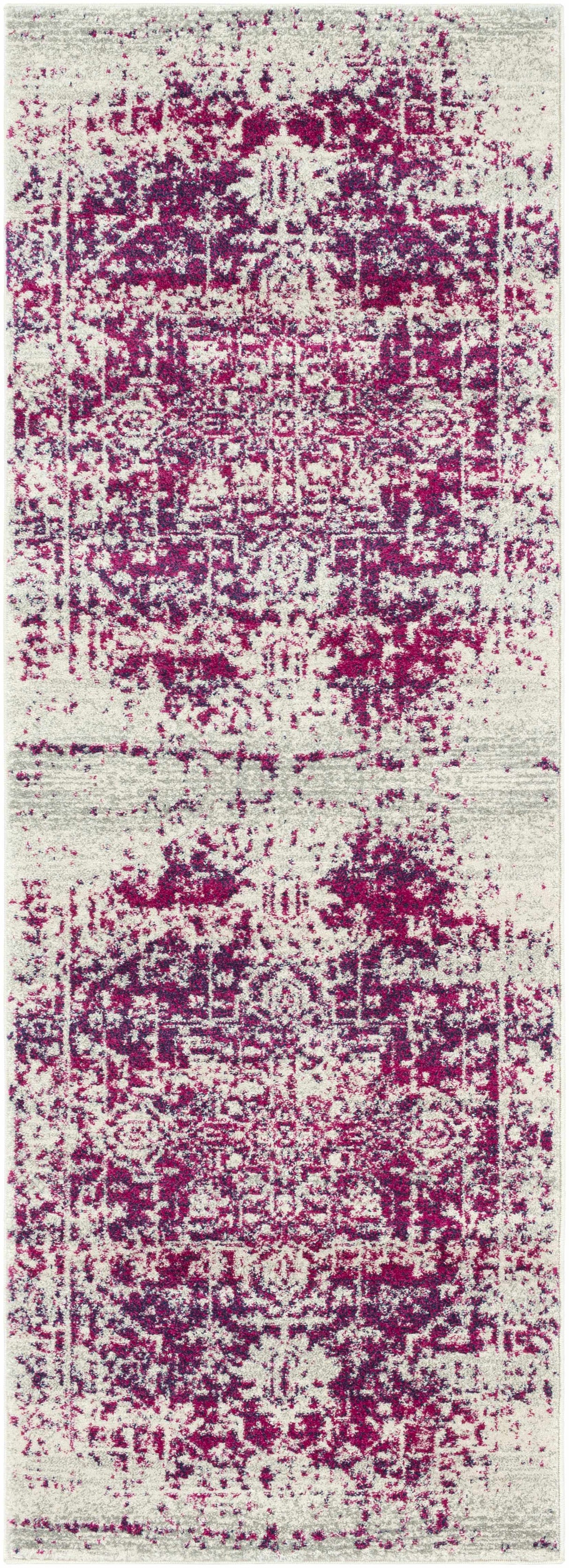 Rachel Burgundy Area Rug - Clearance