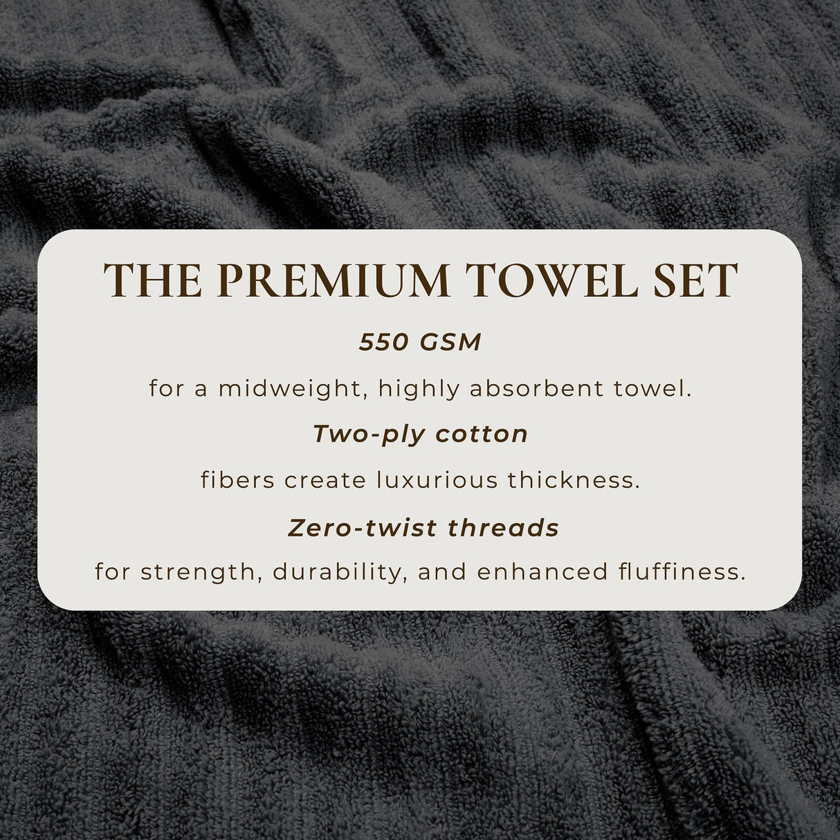 Luxury Cotton Towels - Karina Collection