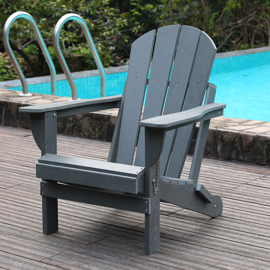 Patio Life Adirondack Folding Chair with Dual Cup Holders - view 2