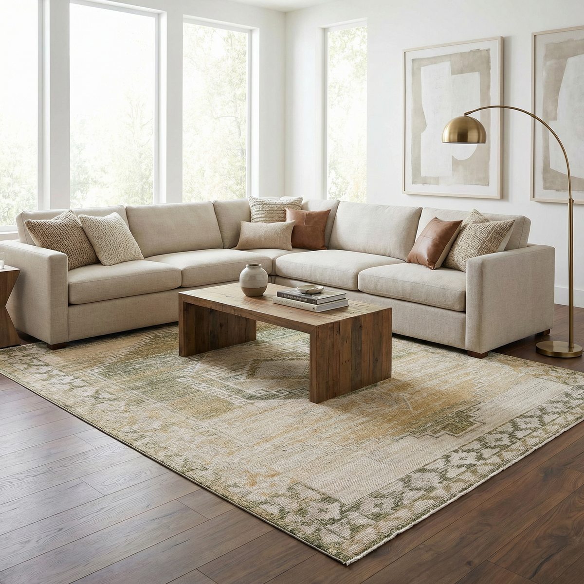 Kailey Tan Area Rug