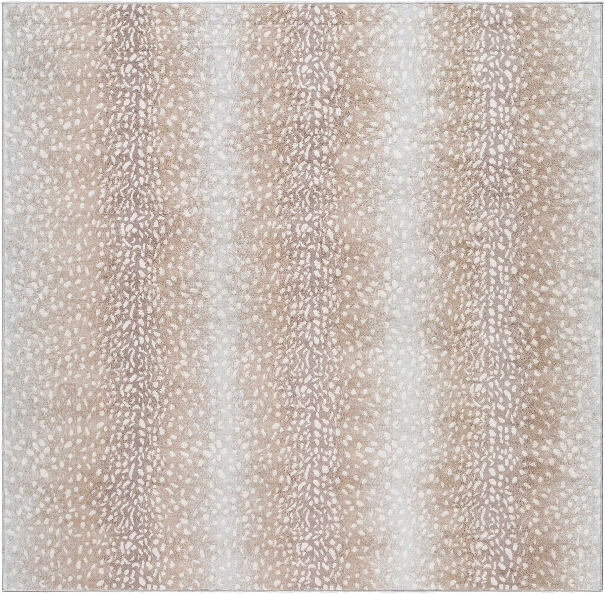 Pointblank Tan Leopard Print Rug