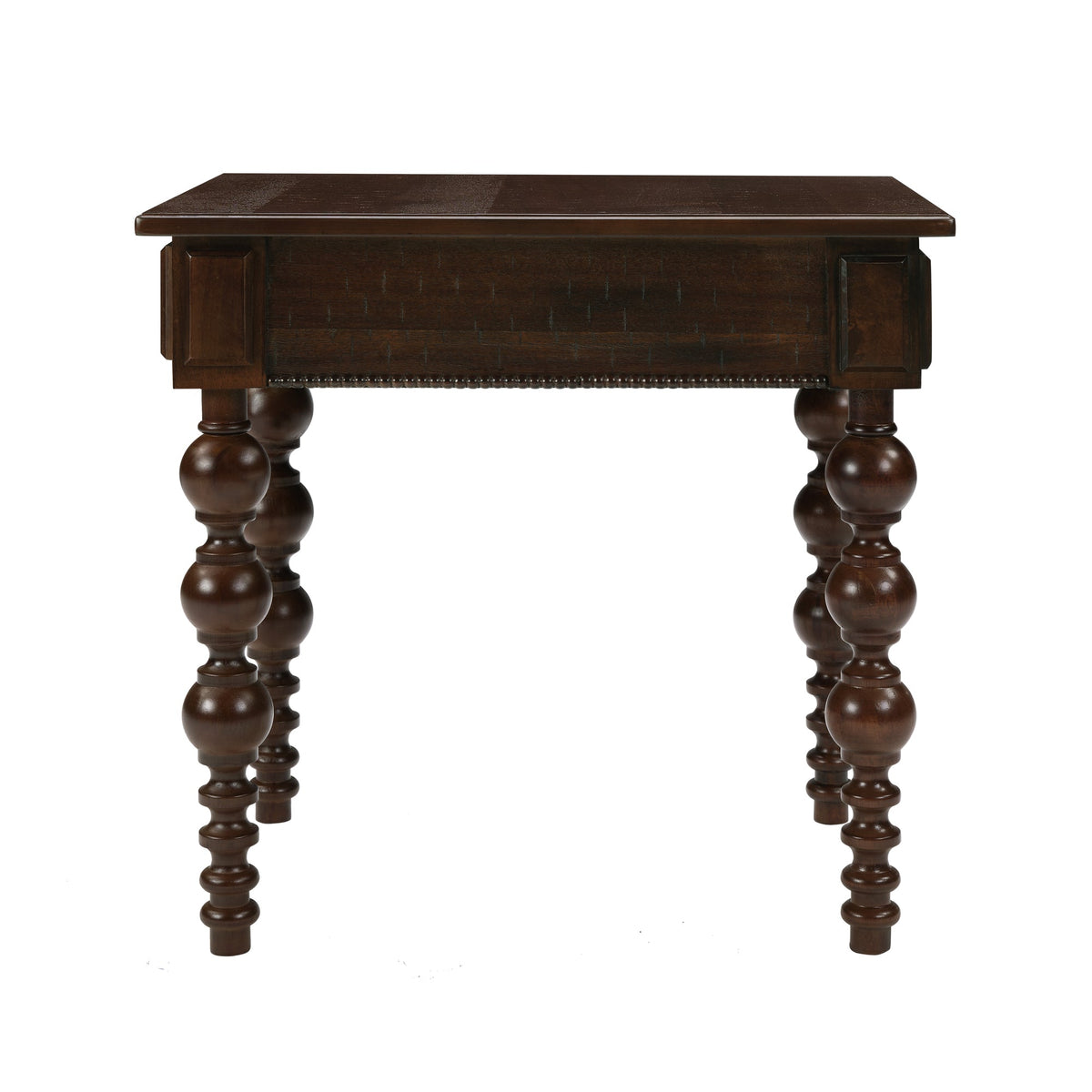 Power Growth Furniture Solid Wood End Table with Drawer in Espresso Finish - view 11