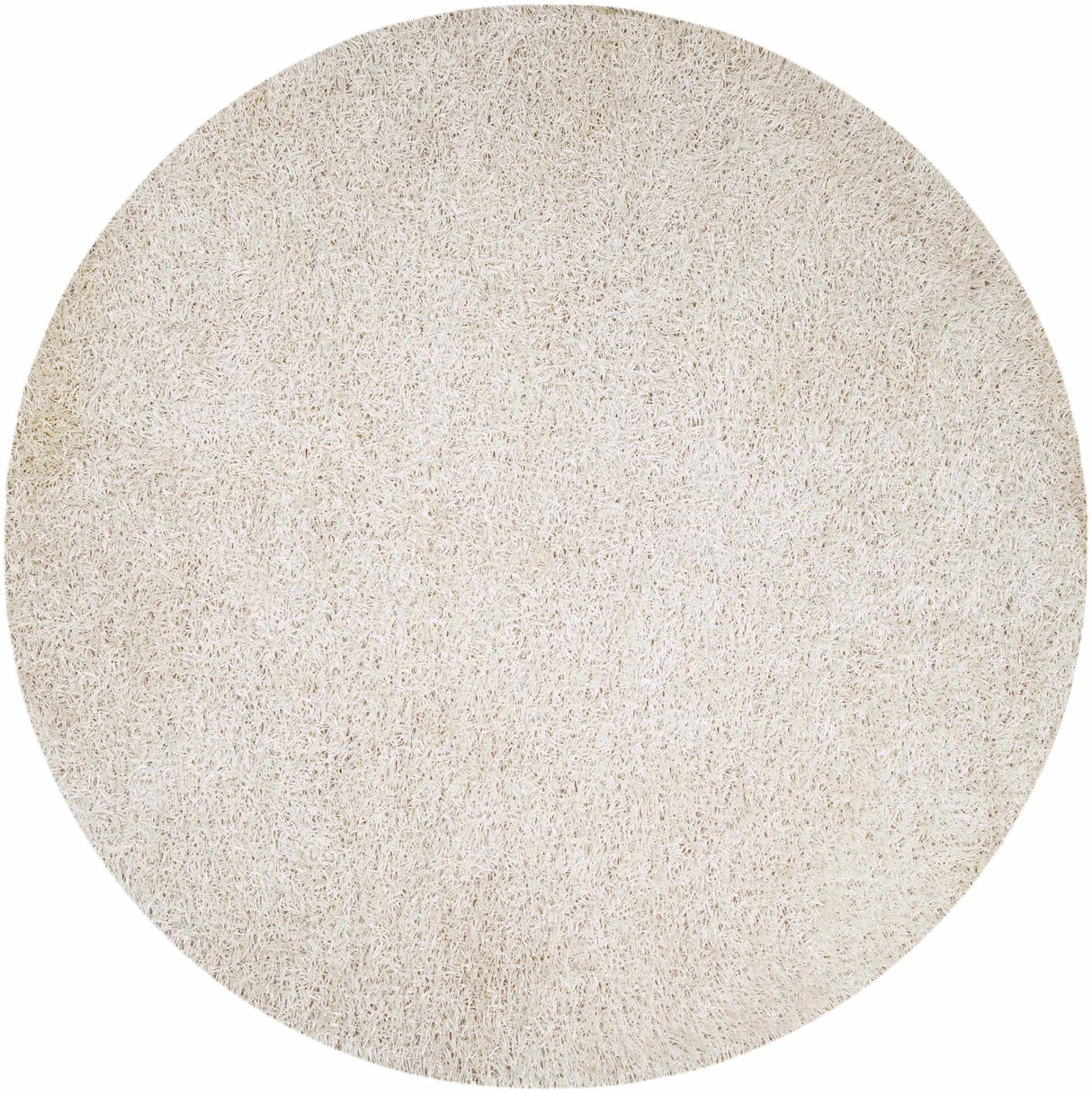 Browder 3x4 Solid Cream Shag Rug - Clearance