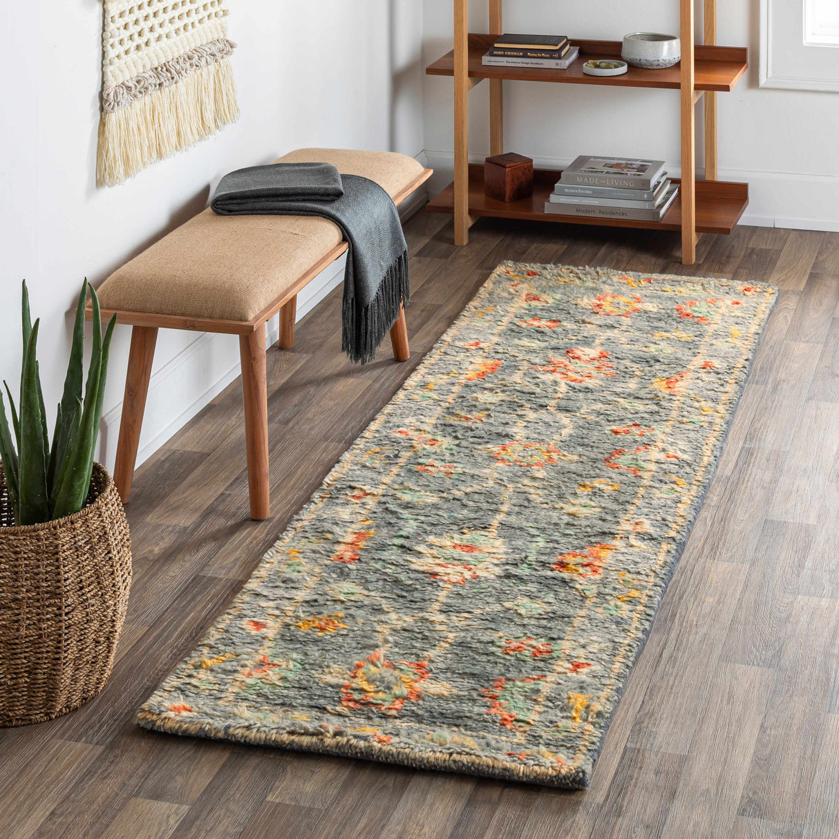 Prosperidad Handmade Wool Rug - Clearance
