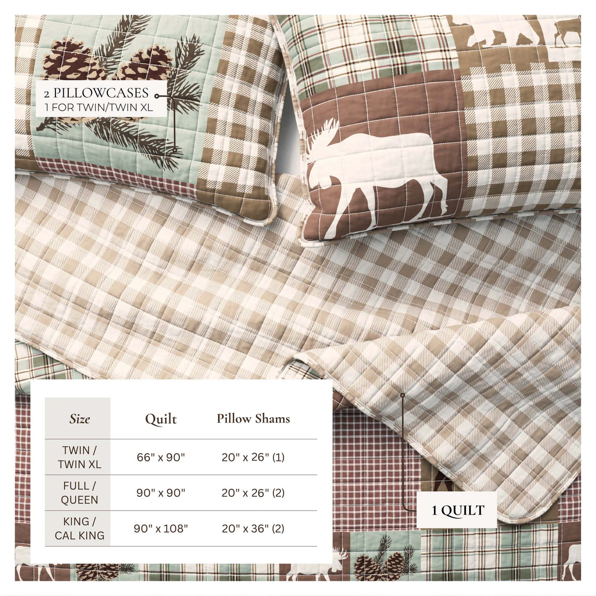 Rustic Landscape Quilt Set - Matthew Collection