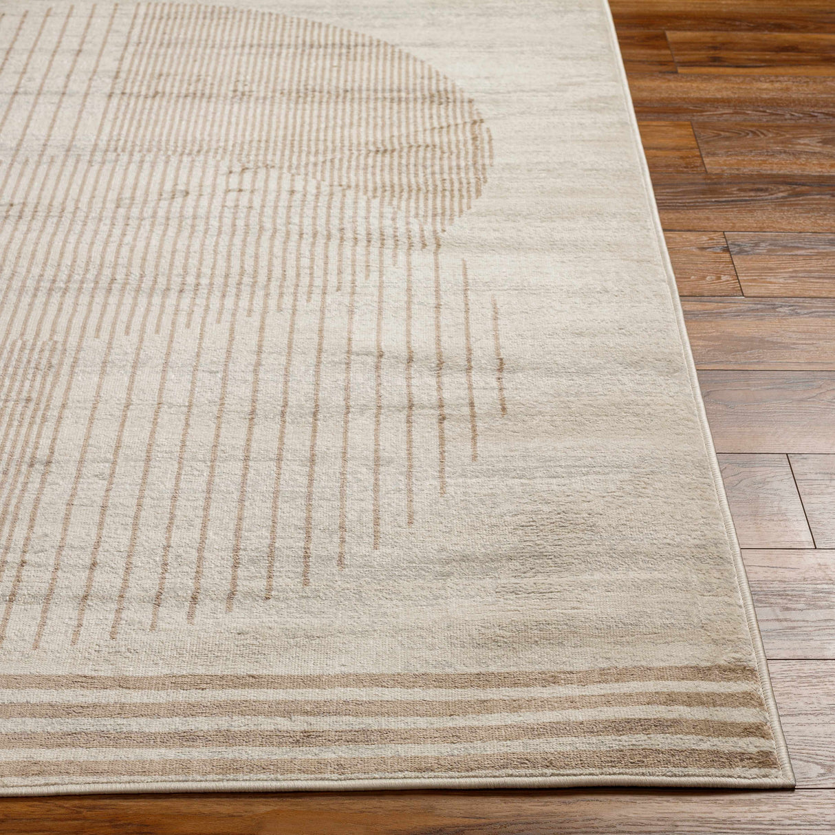 Zeke Geometric Nutmeg Rug