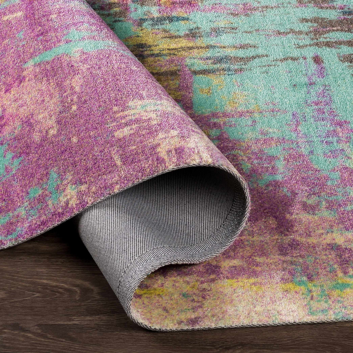 Redland Colorful Abstract Rug
