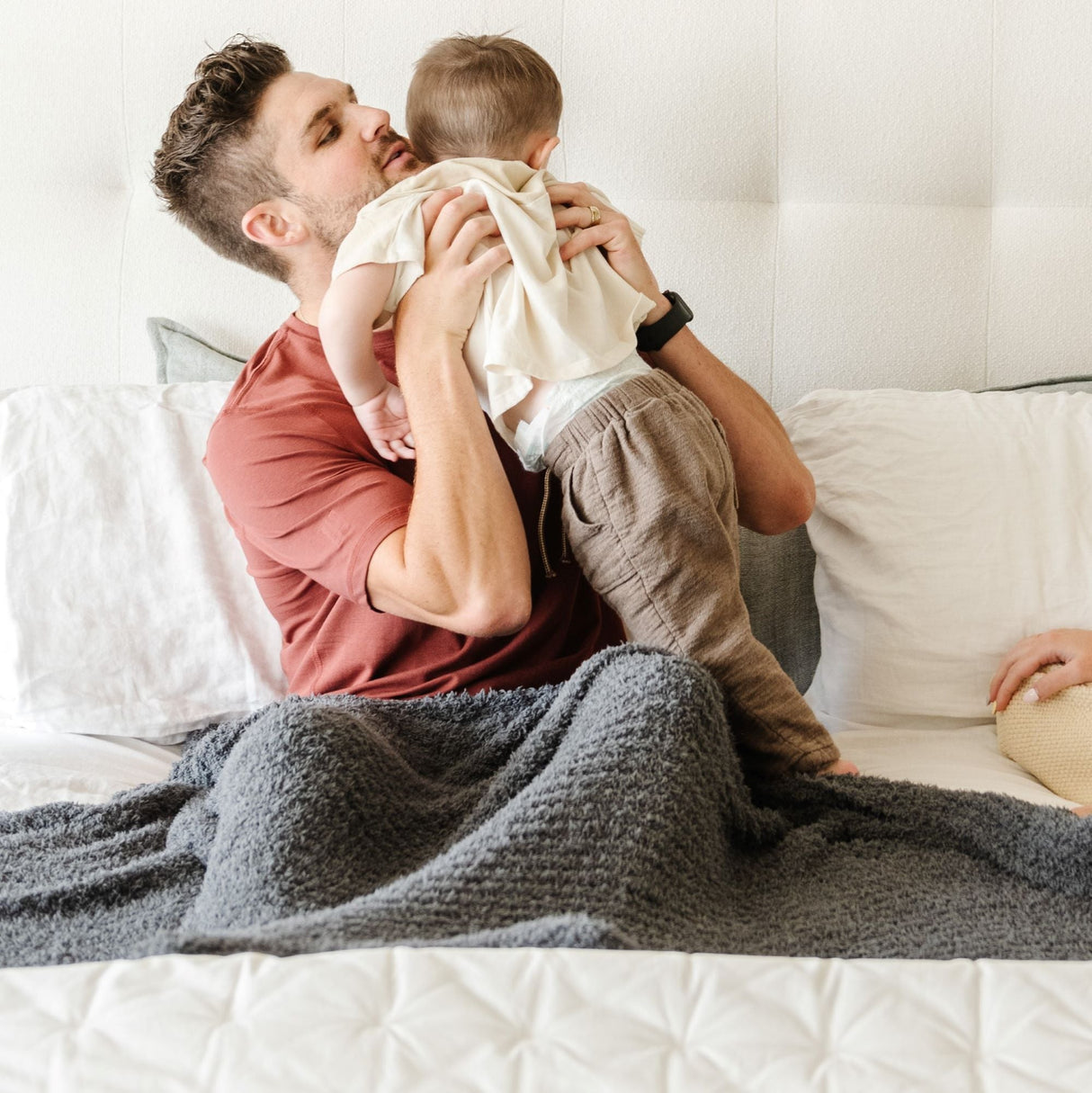 Ribbed Bamboni® Toddler Blanket