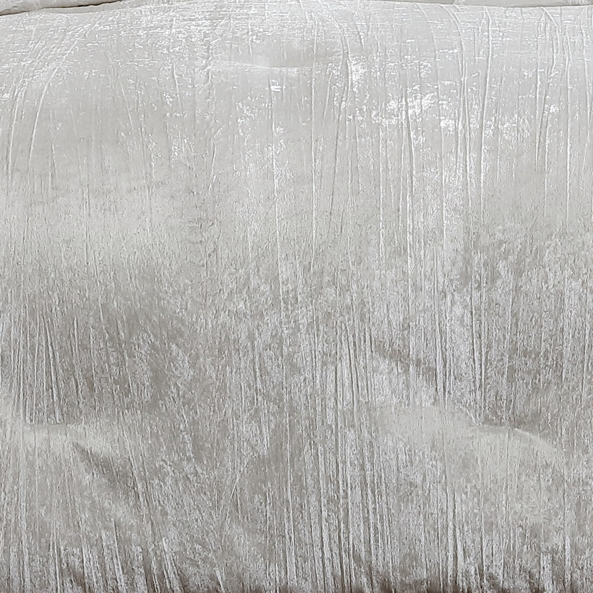 Riverbrook Home Turin 7 Piece White Crinkle Velvet Comforter Set with Plush Polyester Filling - view 4