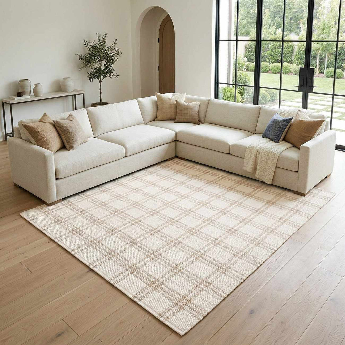 Dhyana Cream Area Rug
