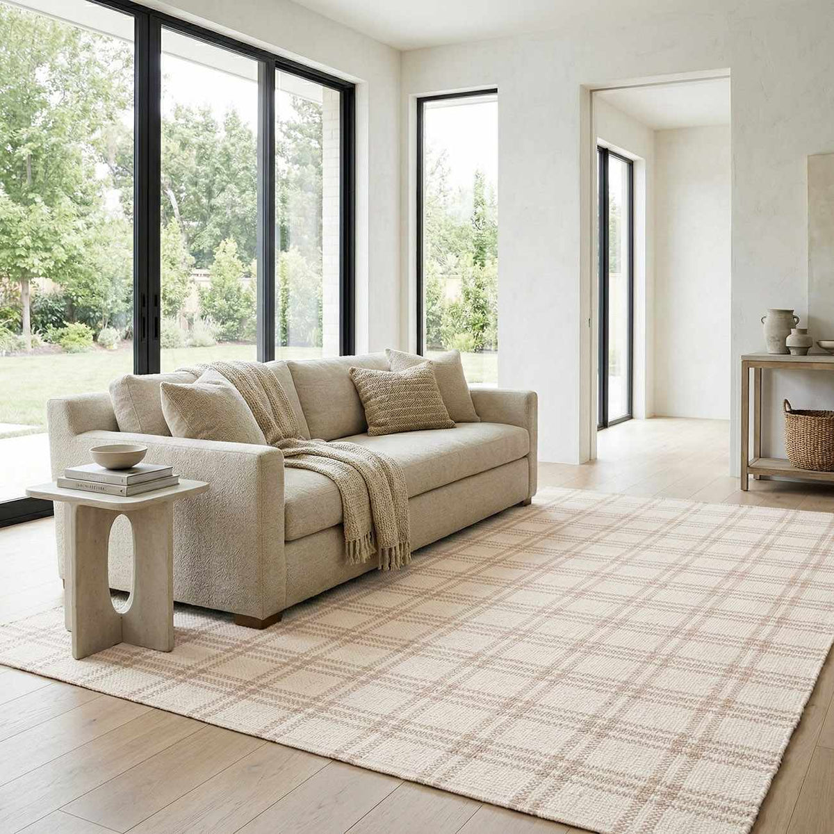 Dhyana Cream Area Rug