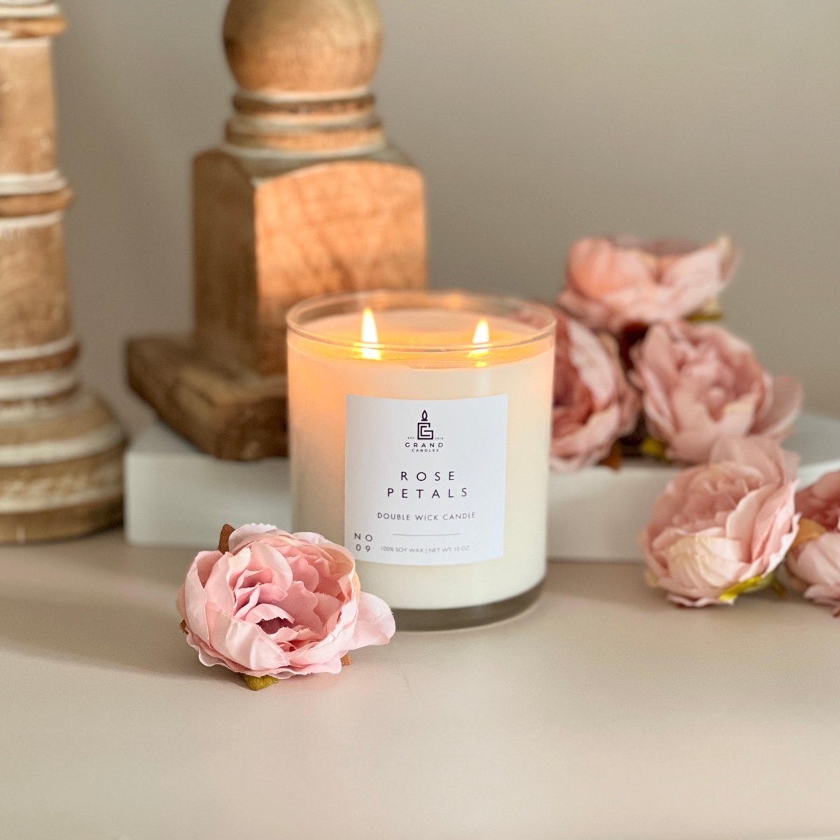 Rose Petals Candle