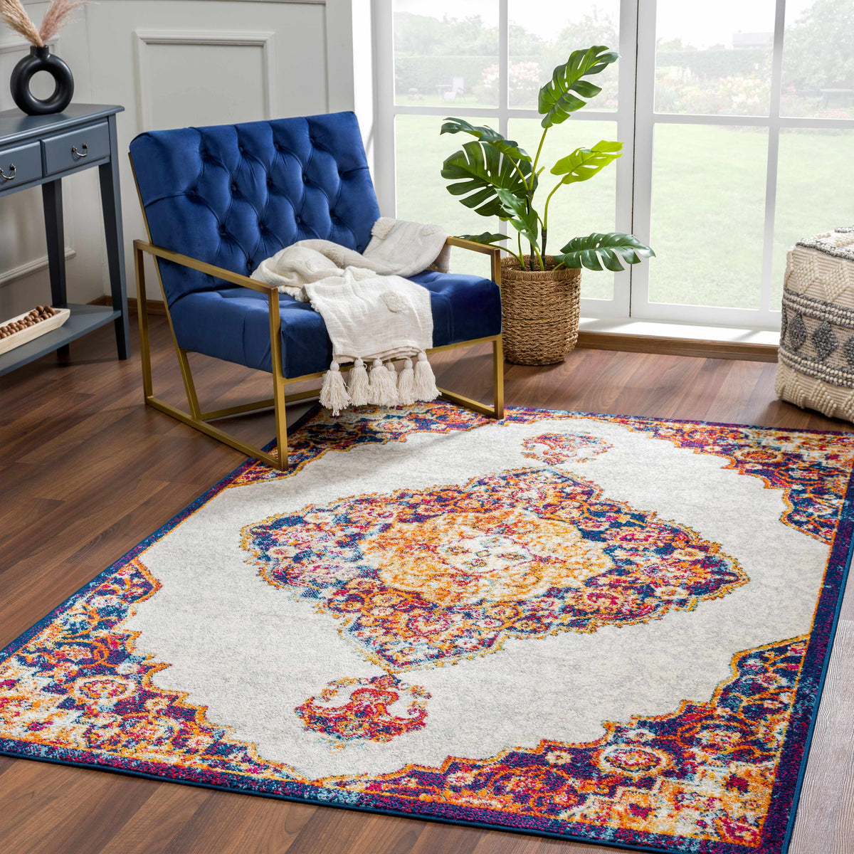 Boutique Rugs Istanbul Orange Area Rug - view 3