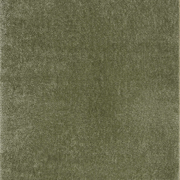 Heavenly Solid Green Plush Rug - Clearance