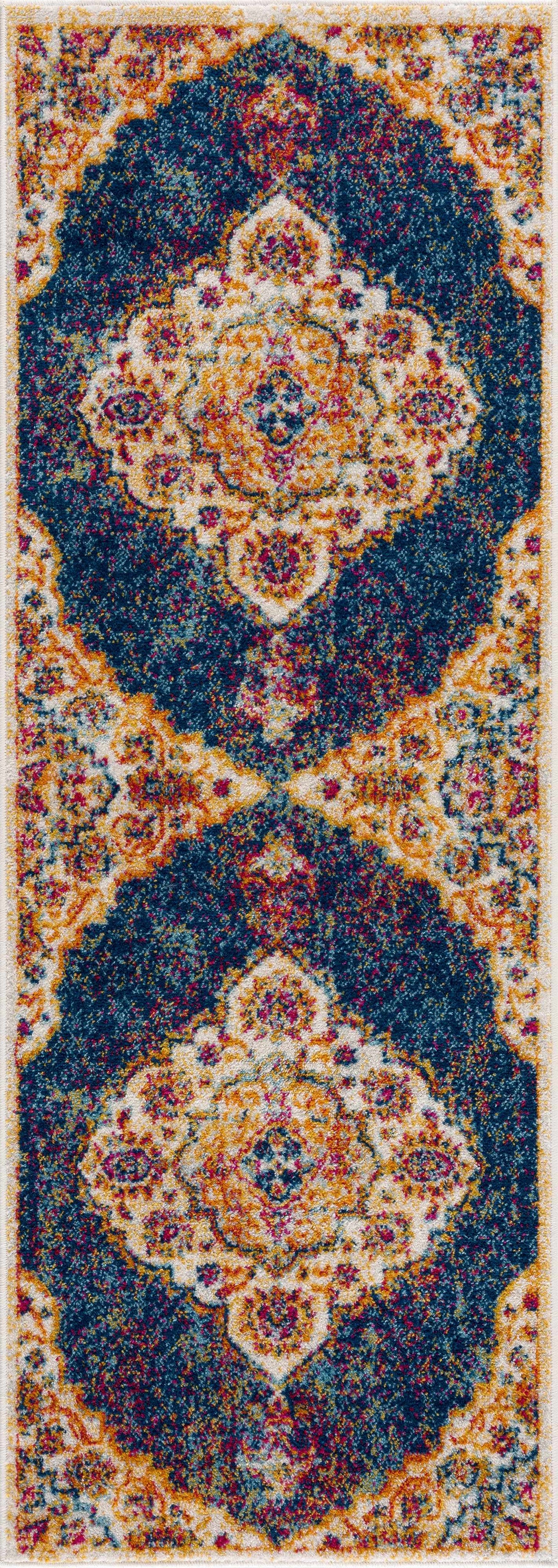 Istanbul Navy Area Rug - Clearance