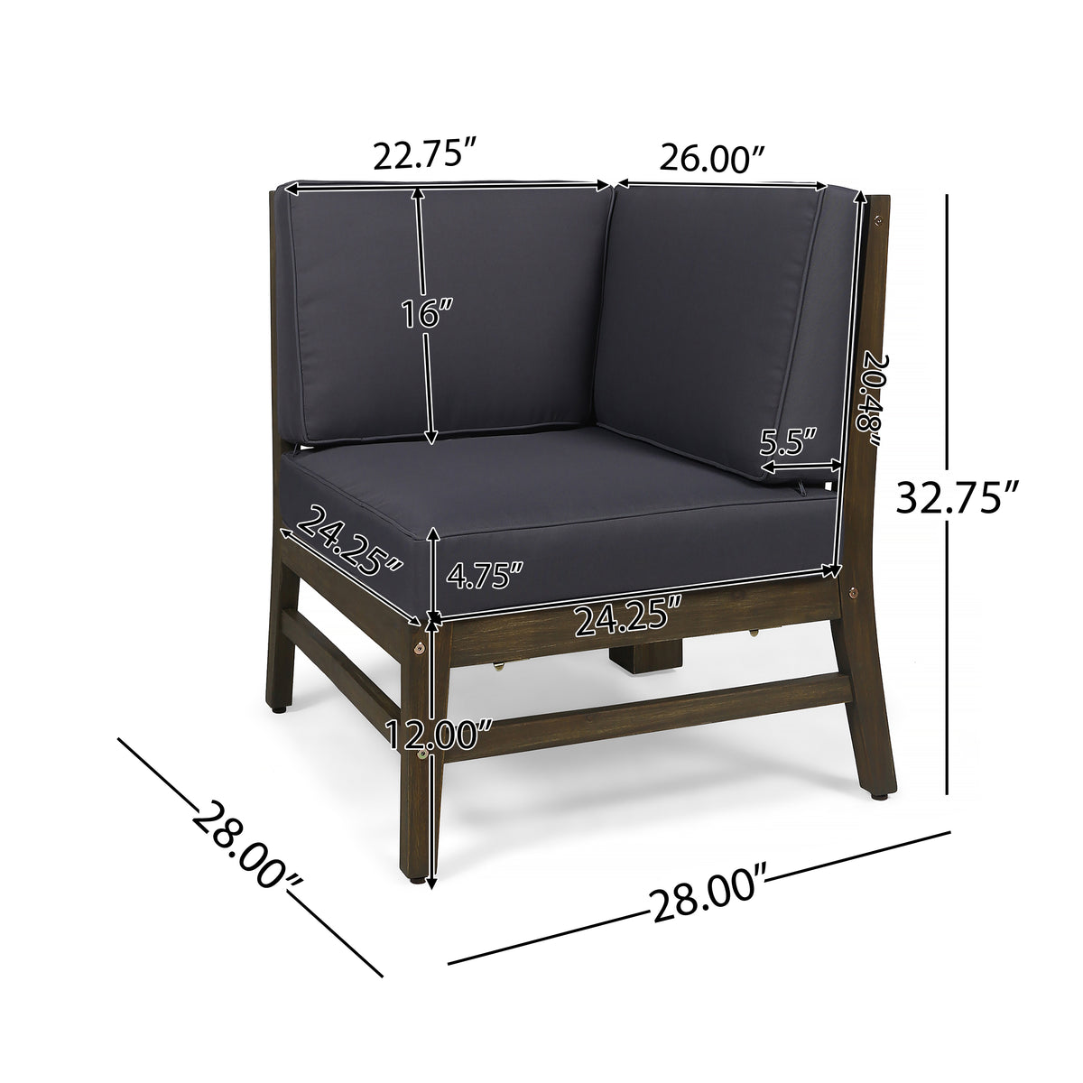 Perla 5-Pcs Sofa Set